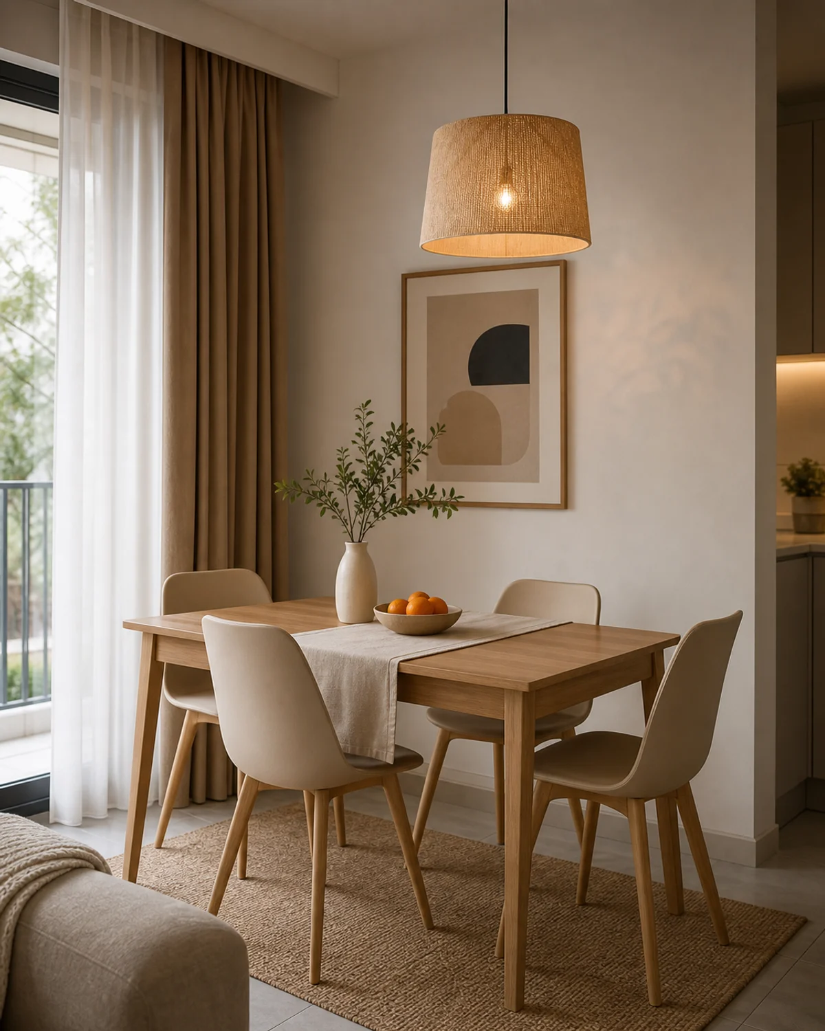 Villa Stairwell Lighting — Living room