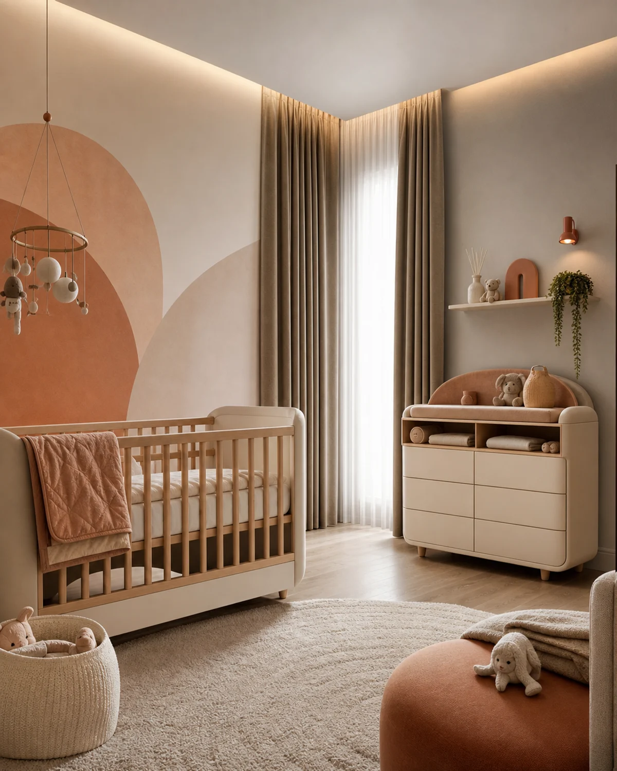 Smoked-Oak Dining Room — Bedroom