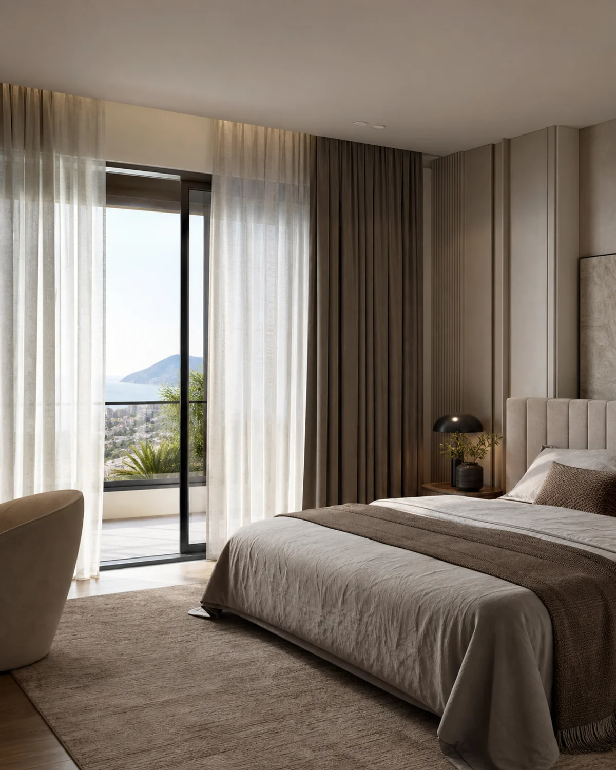 Curtain Measuring and Fabric Selection in Alanya