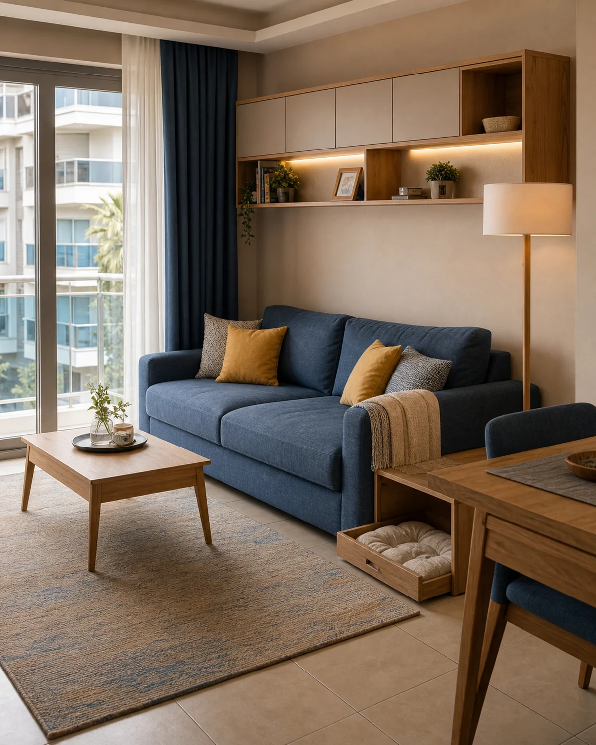 Move-In-Ready Pet-Friendly 1+1 Home — Living and dining